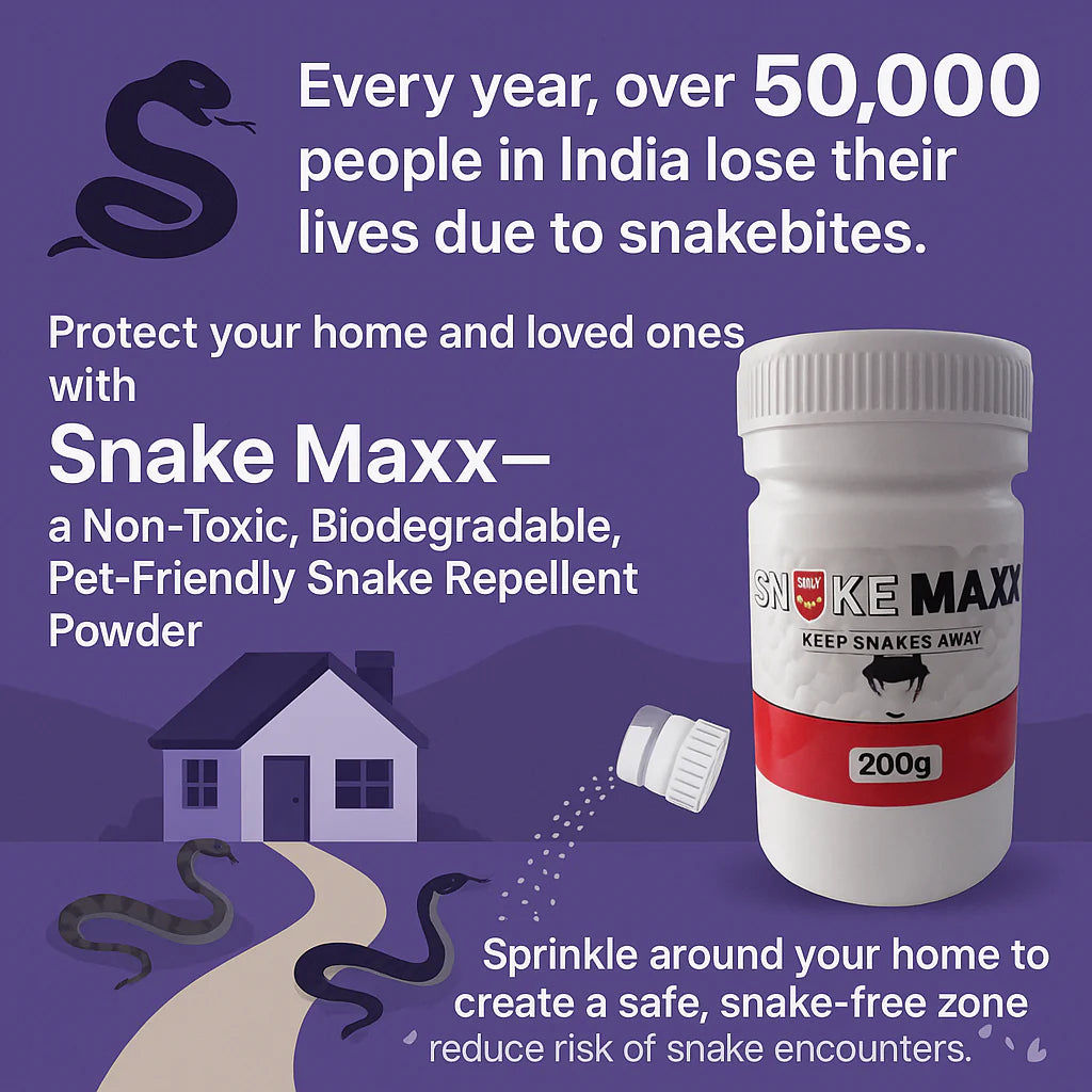 Snake Maxx – Natural Snake Repellent (Pack of 2)